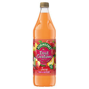 Robinsons Fruit Creations Delicious Peach & Raspberry Squash