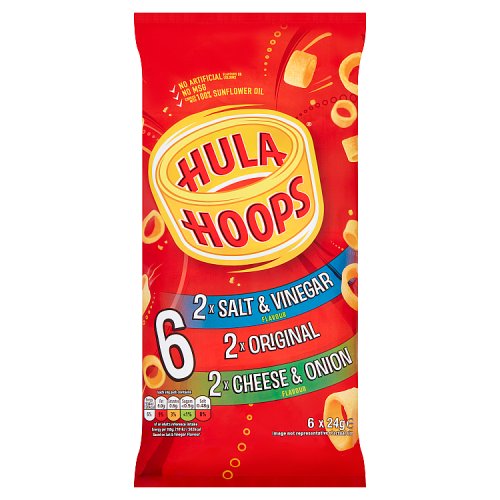 KP Hula Hoops Assorted 6 Pack