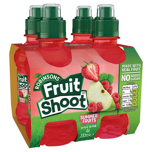 Robinsons Fruit Shoot NAS Summer Fruits 4pk