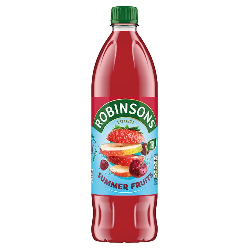 Robinsons Summer Fruits No Added Sugar Squash