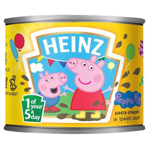 Heinz Shaped Pasta Peppa Pig