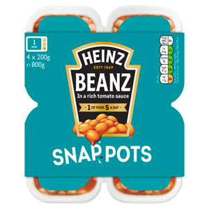 Heinz Beanz Snap Pots