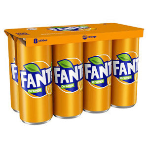 Fanta Orange 8 x 330ml