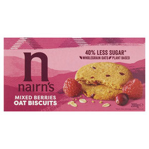 Nairns Mixed Berries Oat Biscuits