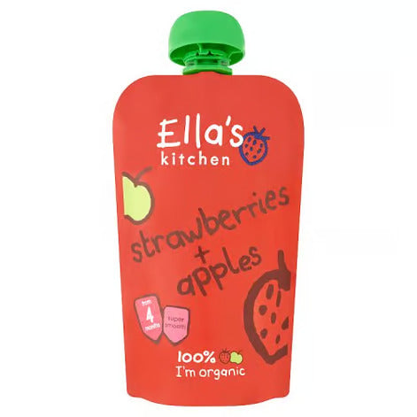 Ellas Kitchen 4 Month Strawberries & Apples