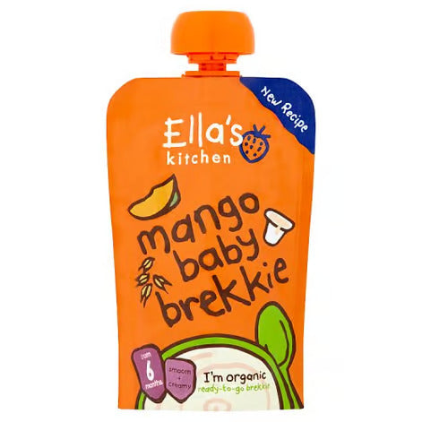 Ellas Kitchen 6 Month Organic Mango Baby Brekkie