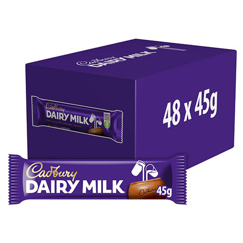 Cadbury Dairy Milk - 48 x 45g