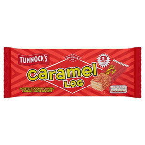 Tunnocks Caramel Log 8 Pack
