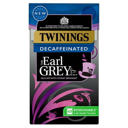 Twinings Earl Grey Decaffeinated Tea Bags 40