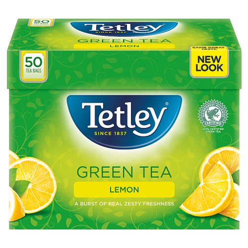 Tetley Green Lemon 50 Teabags