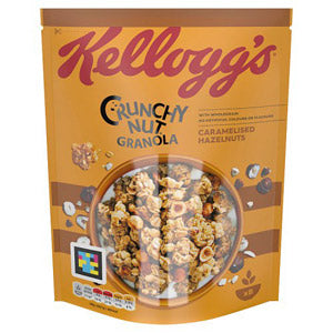 Kelloggs Crunchy Nut Glorious Oat Granola Caramelised Hazelnuts