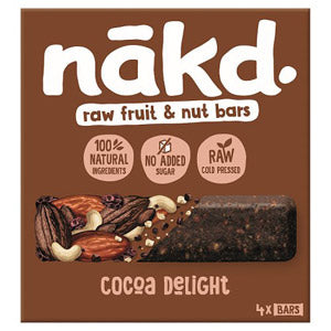 Nakd Cocoa Delight Bar 4 Pack
