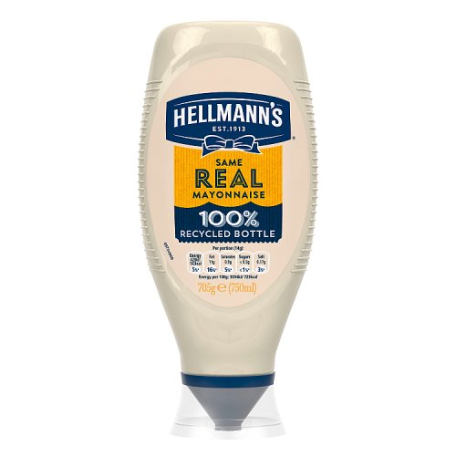 Hellmanns Real Mayonnaise Squeezy Large Size