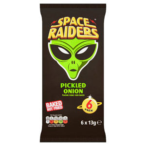 Space Raiders Pickled Onion 6 Pack