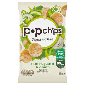Popchips Sour Cream And Onion Chips