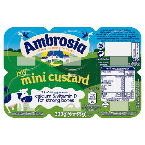 Ambrosia Custard Minis