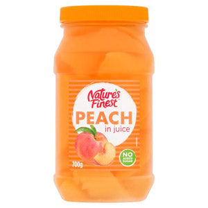 Natures Finest Peach Slices in Juice