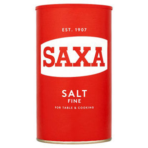 Saxa Table Salt Drum