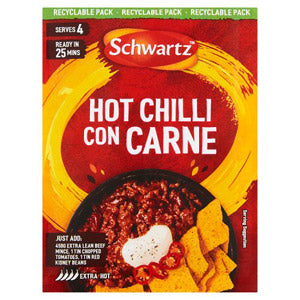 Schwartz Authentic Hot Chilli Con Carne Mix