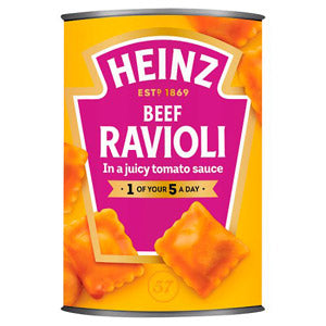 Heinz Ravioli in Tomato Sauce