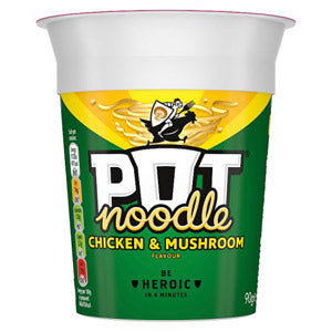 Pot Noodle Chicken and Mushroom