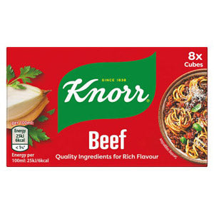 Knorr Beef Stock Cubes 8 Pack