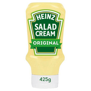 Heinz Salad Cream Squeezy Top Down