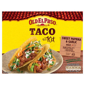 Old El Paso Crunchy Taco Kit Garlic & Paprika