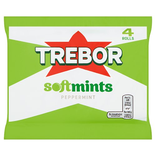 Trebor Peppermint Softmints 4 Pack