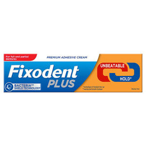 Fixodent Plus Dual Protection Denture Adhesive Cream