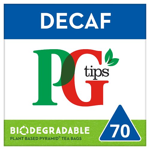 PG Tips Pyramid The Tasty Decaf Tea Bags 70s